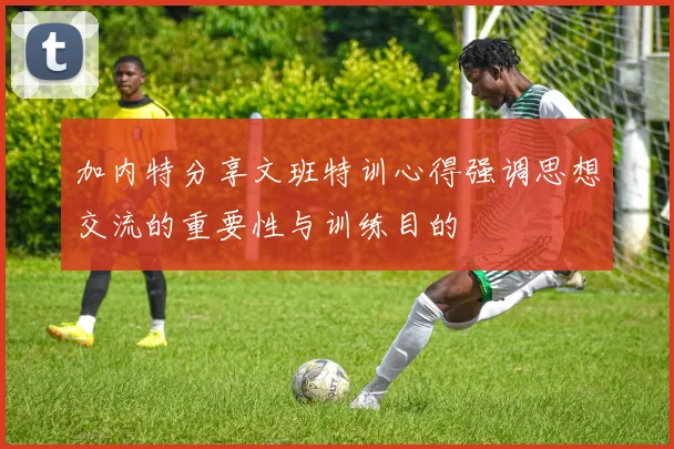 加内特分享文班特训心得强调思想交流的重要性与训练目的